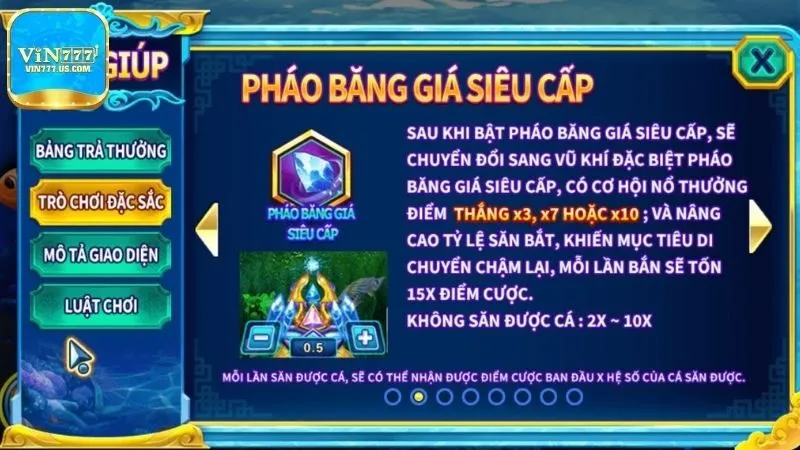 Các tính năng đặc biệt